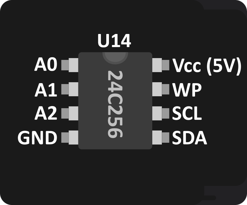EEPROM pinout